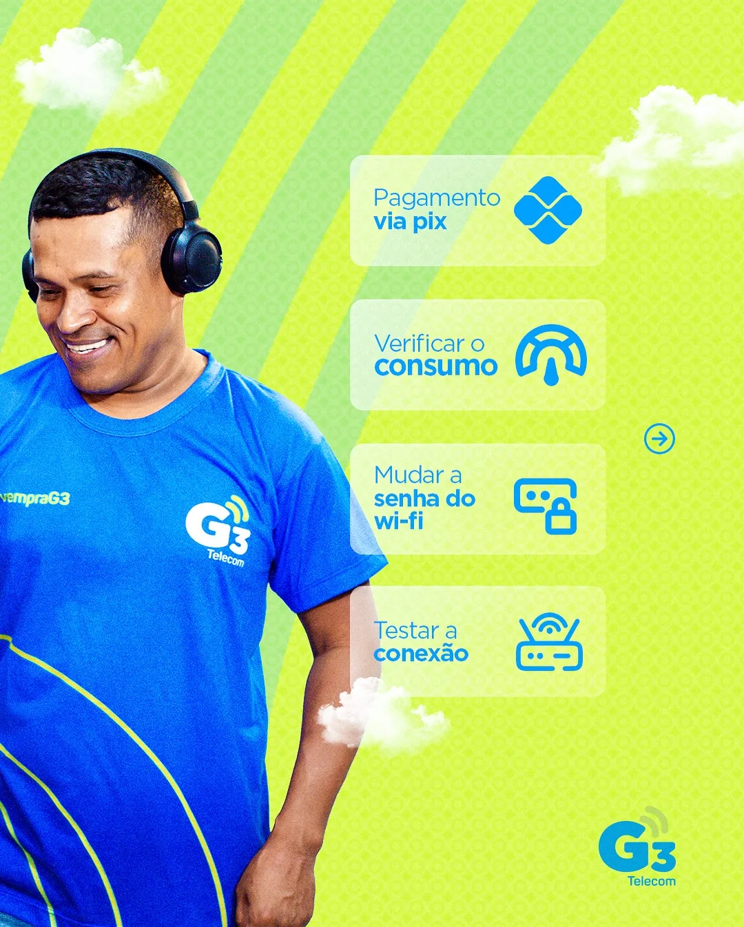 G3 internet que conecta — 2